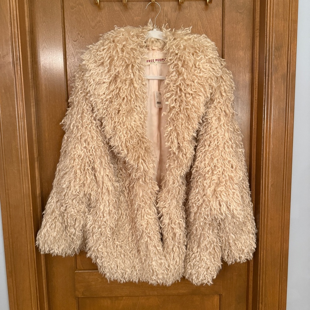 Free People Stargazer Fur Jacket